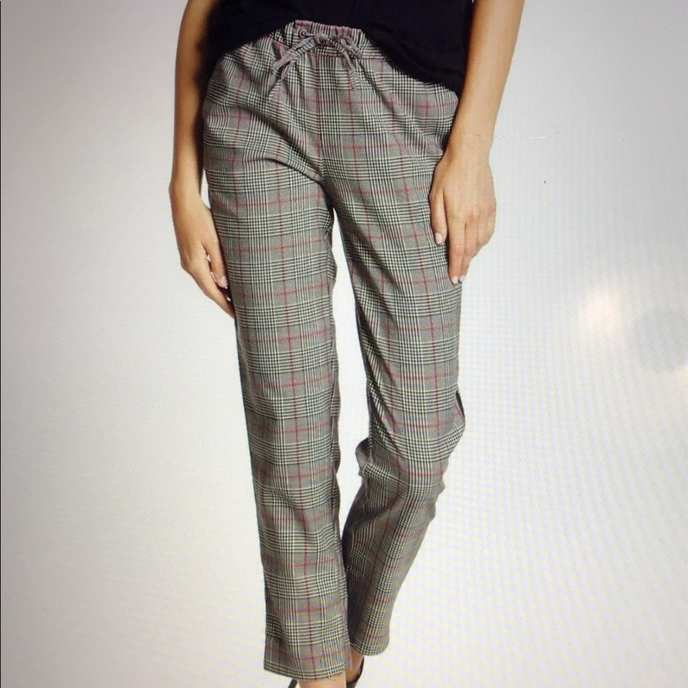 Joe Fresh Plaid Joggers